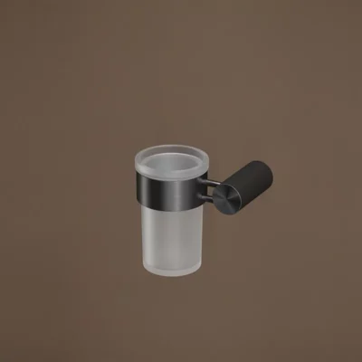 Стакан матовое стекло нержавеющая сталь Дюна (Duna) графит матовый IDDIS DUNGMG1i45 ( 38528 )